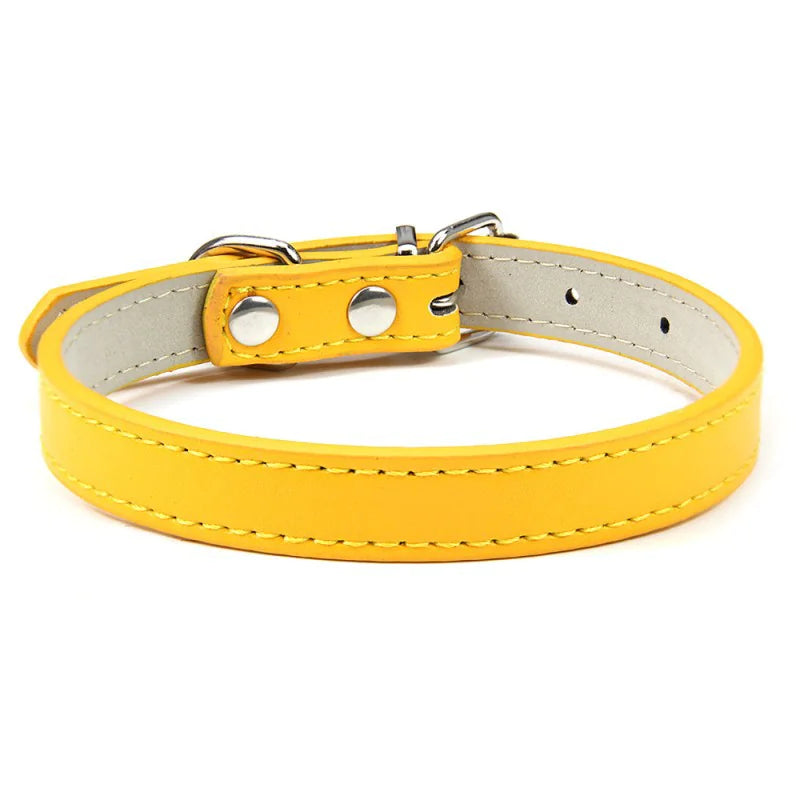 Premium PU Leather Pet Collar