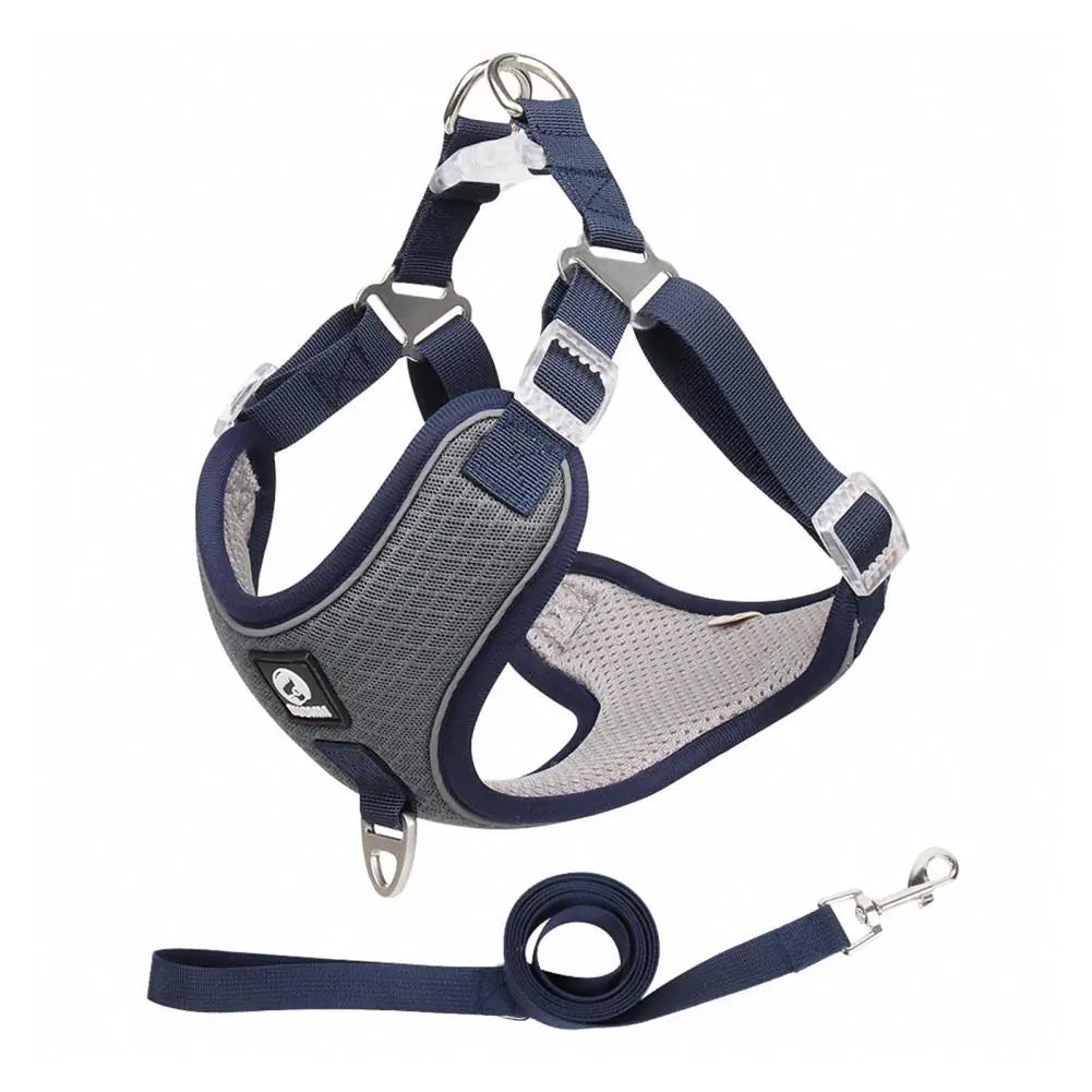 Breathable Mesh Harness for Small to Medium Dogs