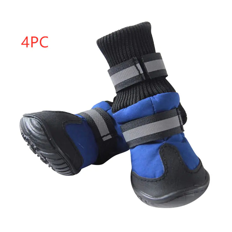 Winter Non-slip Cotton Boots for Dogs