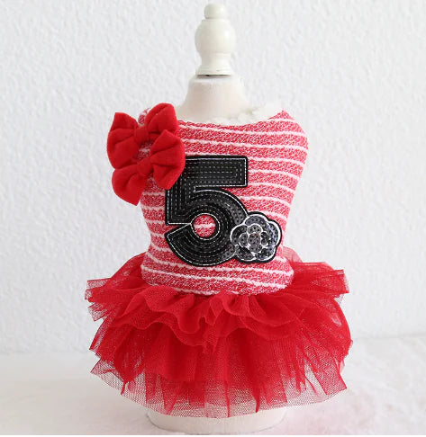 #5 Dress with tulle skirt