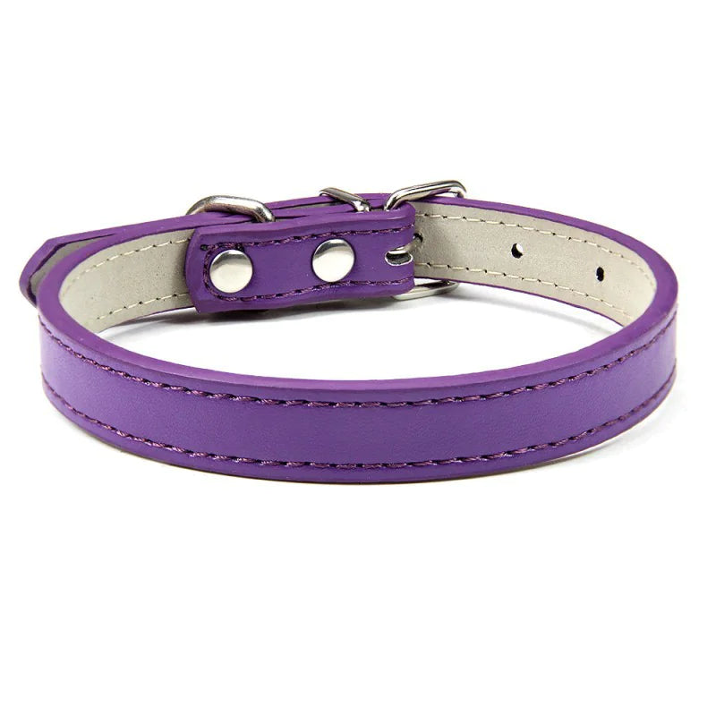 Premium PU Leather Pet Collar