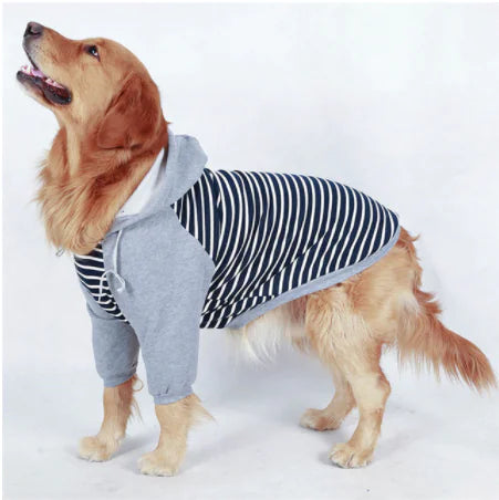 Cotton Pet Hoodie for Large Dogs in Autumn/Winter