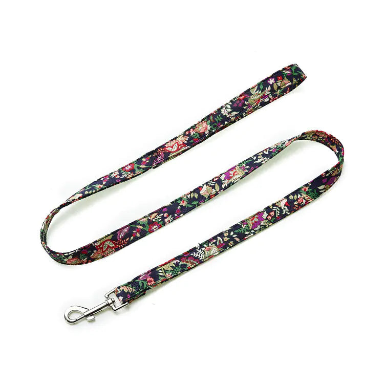 Bohemian Colorful Floral Pet Leash for Dogs