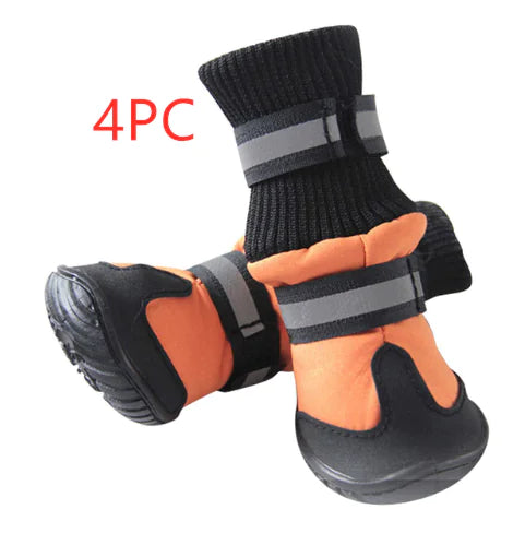 Winter Non-slip Cotton Boots for Dogs