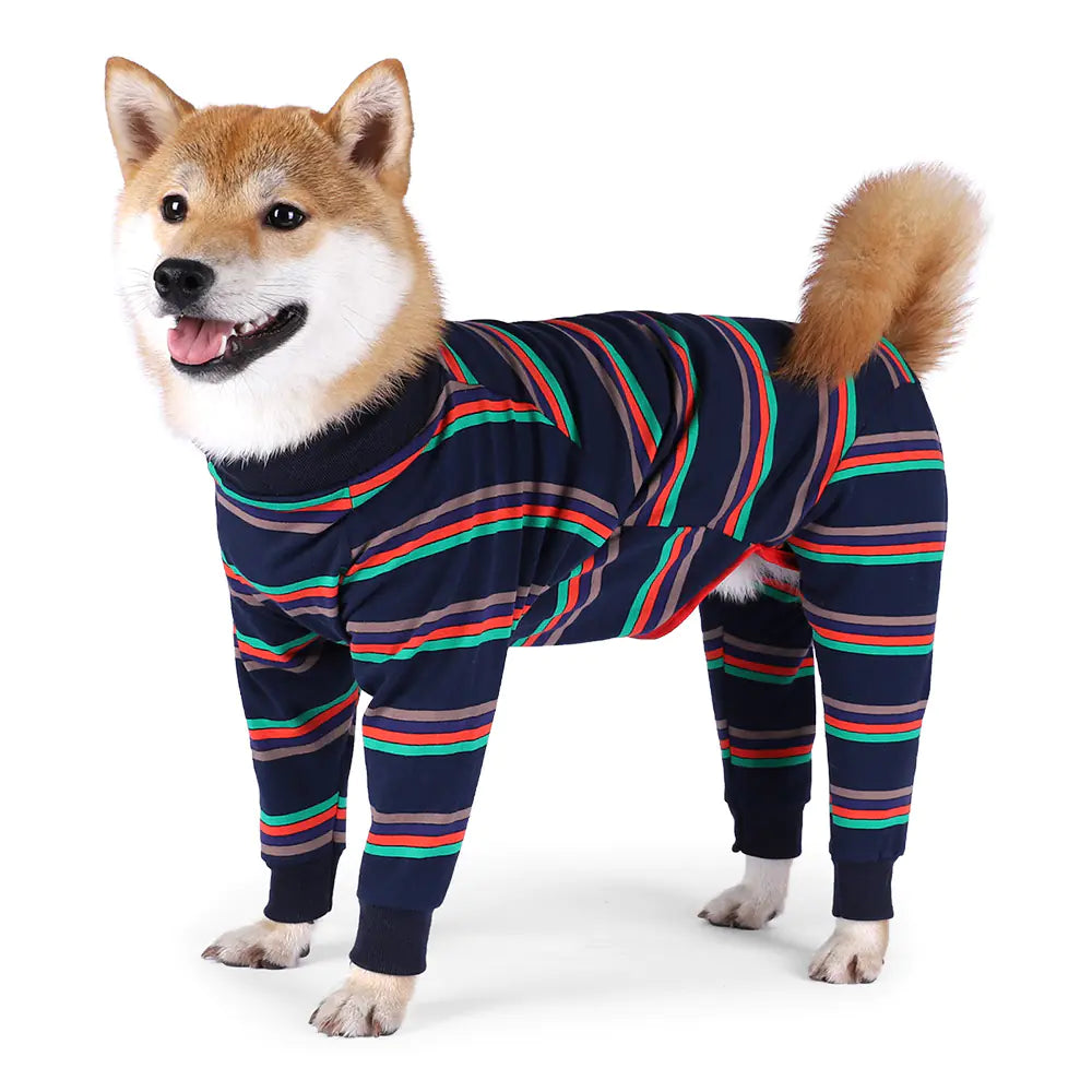 High Elastic Fully Enclosed Dog Pajamas for Comfort