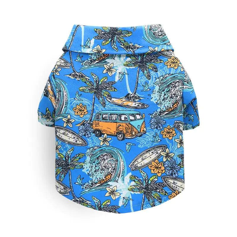 Hawaiian Style Pet Shirt for Cats and Dogs
