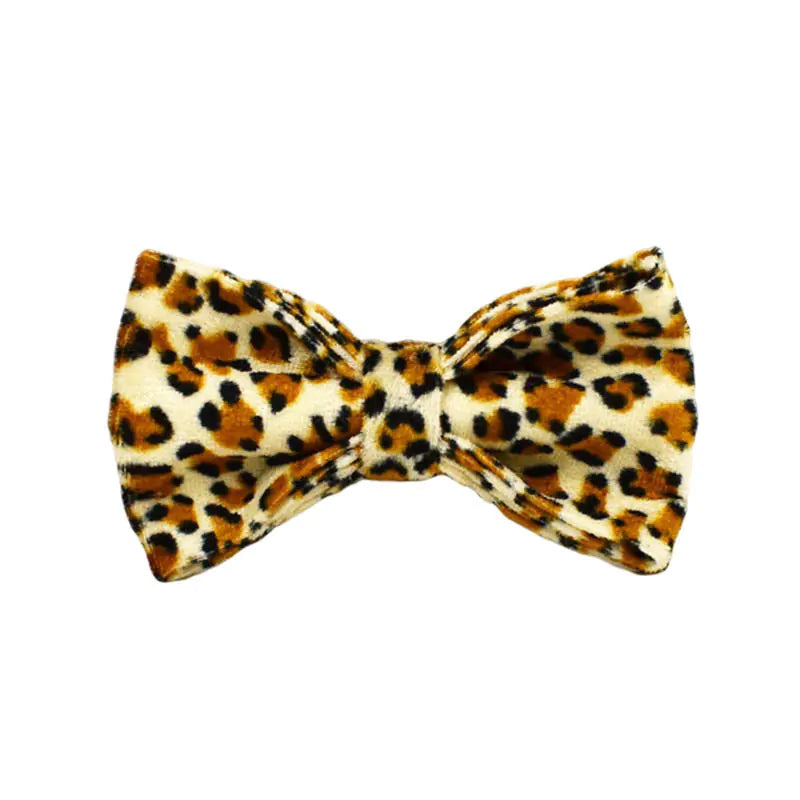 Leopard Print Dog Leash and Collar Set