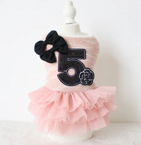 #5 Dress with tulle skirt