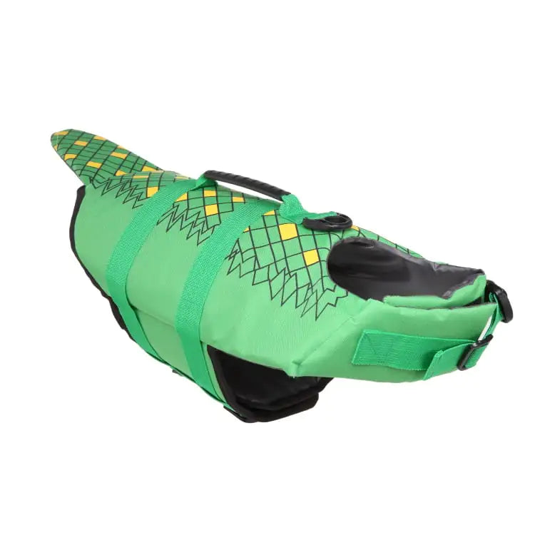 Adjustable Mermaid Shark Dog Life Vest for Swimming