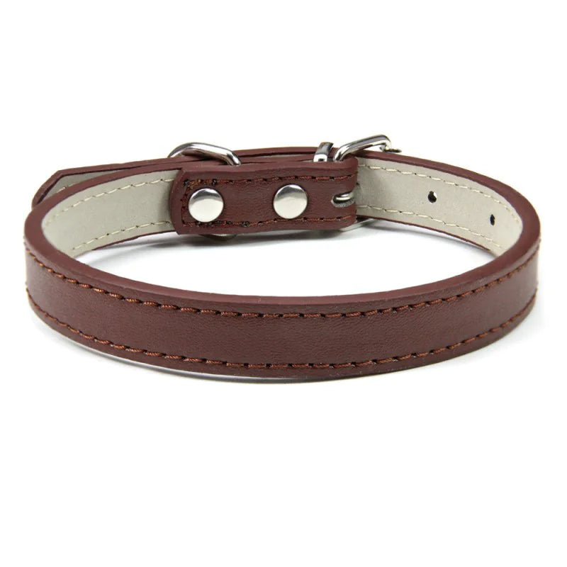 Premium PU Leather Pet Collar