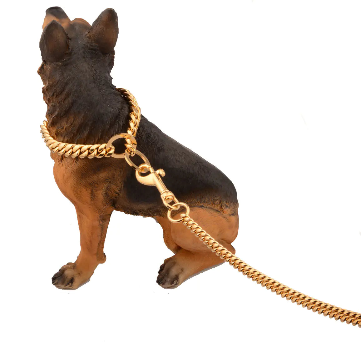Cuban Chain Dog Collar
