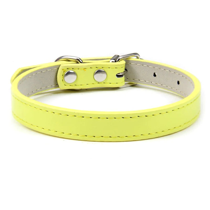 Premium PU Leather Pet Collar