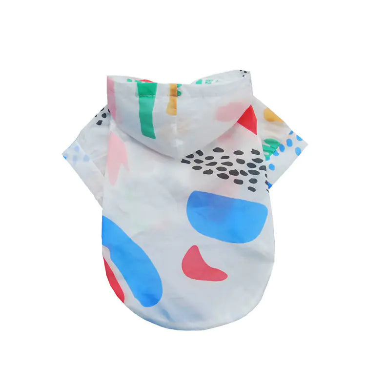 Lightweight Dog Sun Protection Shirt - Breathable Fruit Design