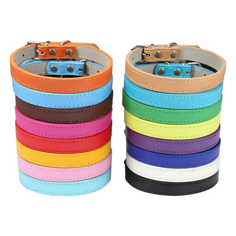 Premium PU Leather Pet Collar