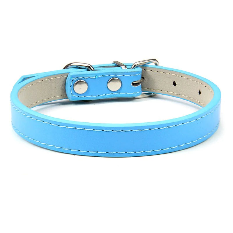 Premium PU Leather Pet Collar