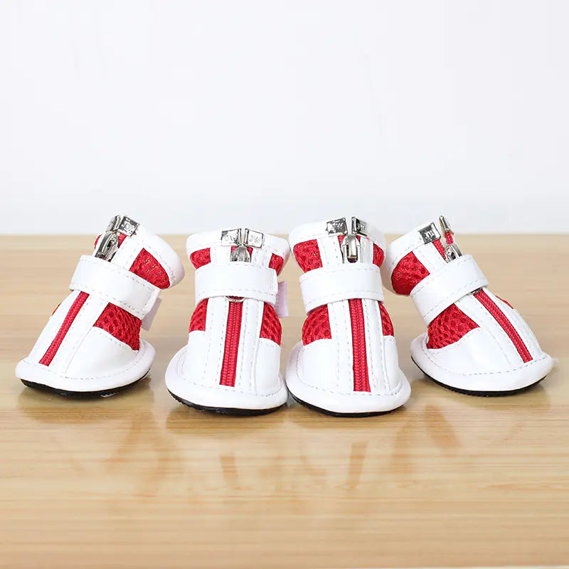 Small Pet Dog Sports Net Sneakers