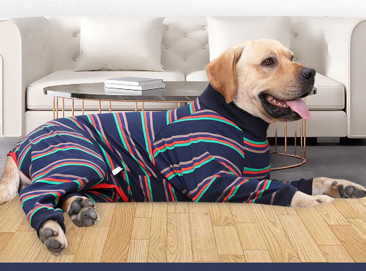 High Elastic Fully Enclosed Dog Pajamas for Comfort