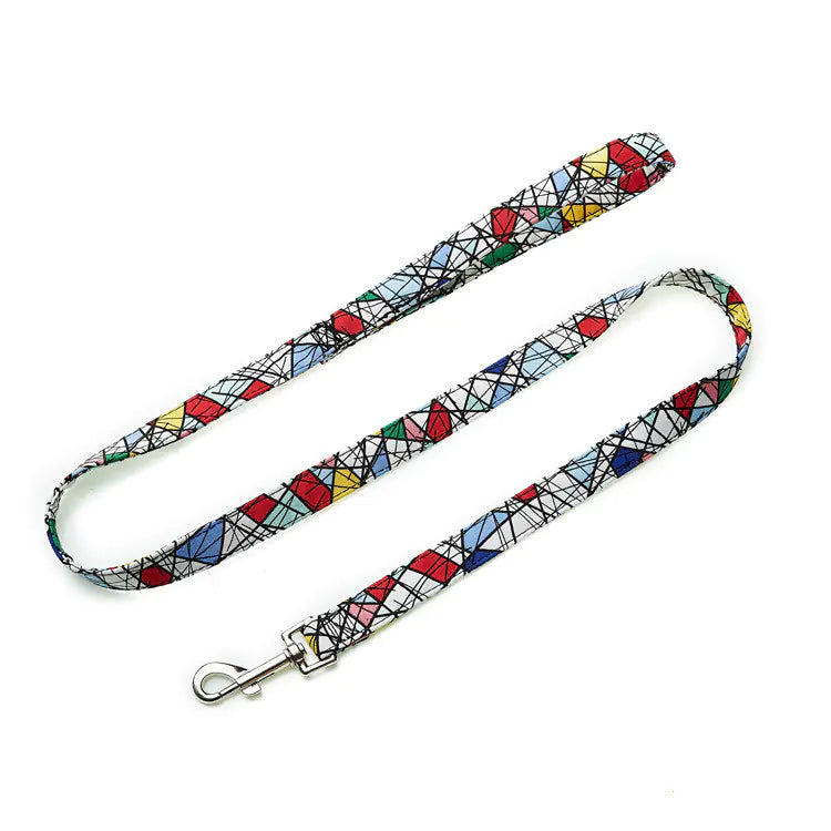 Bohemian Colorful Floral Pet Leash for Dogs