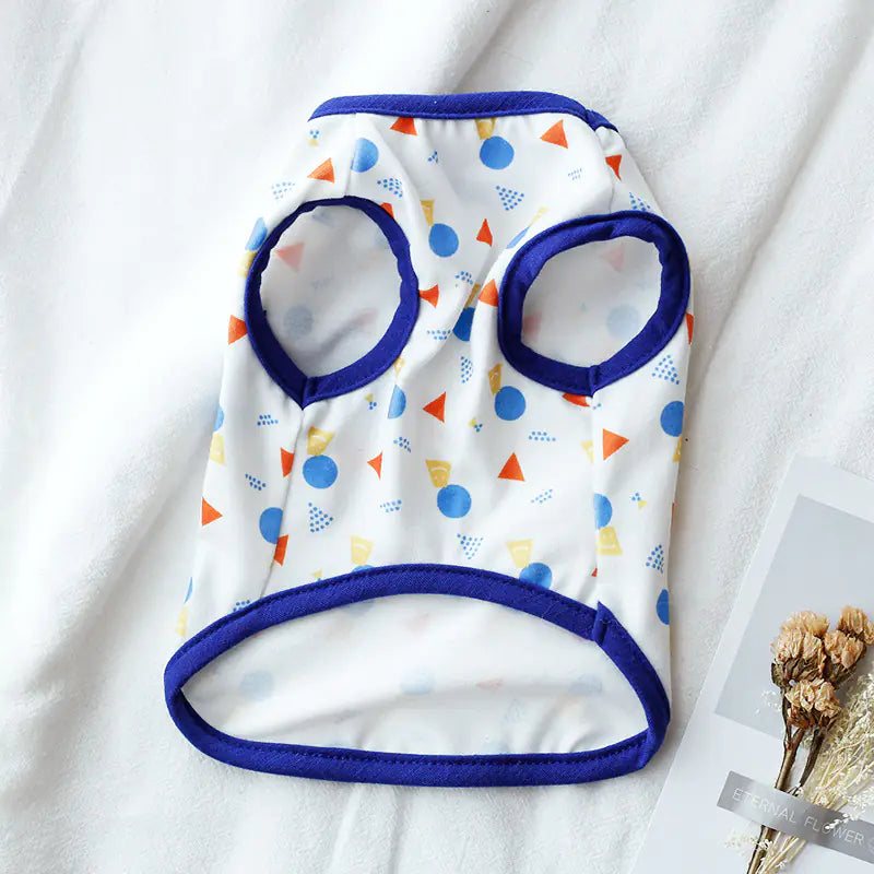 Summer Lightweight Sleeveless Pet Clothing for Dogs