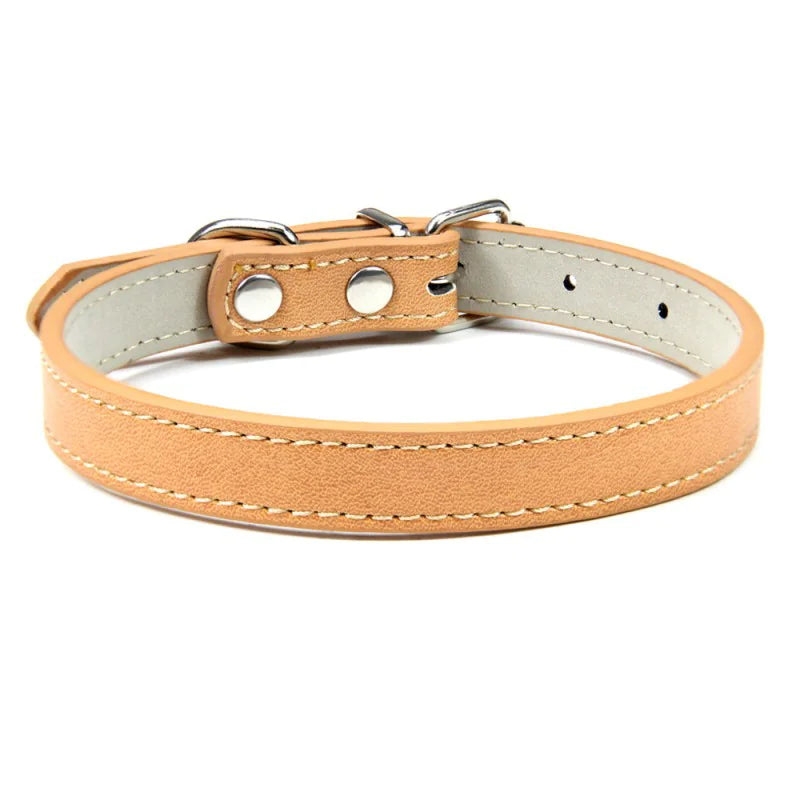 Premium PU Leather Pet Collar