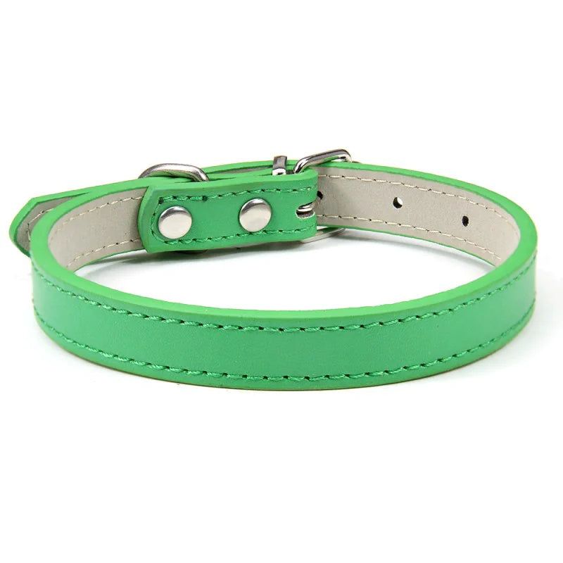 Premium PU Leather Pet Collar