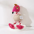 Plush Flamingo Dog Toy with Sound for Pets
