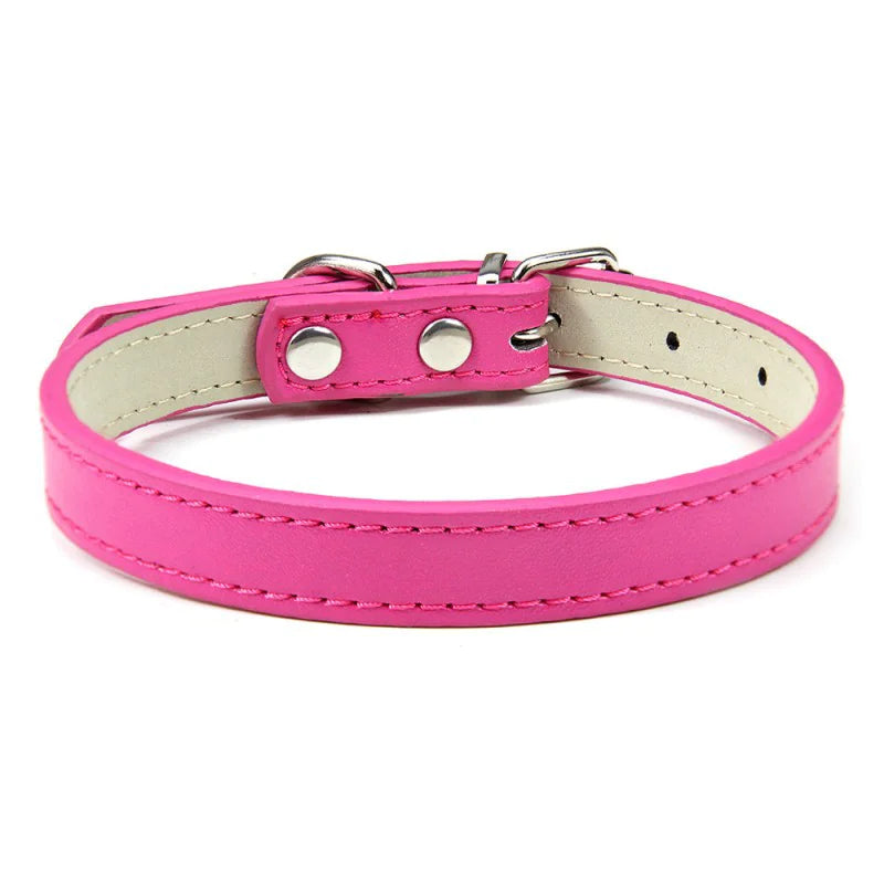 Premium PU Leather Pet Collar